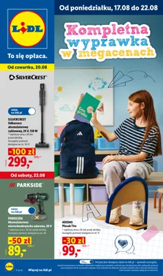 Lidl gazetka - od 17/08/2026 do 22/08/2026